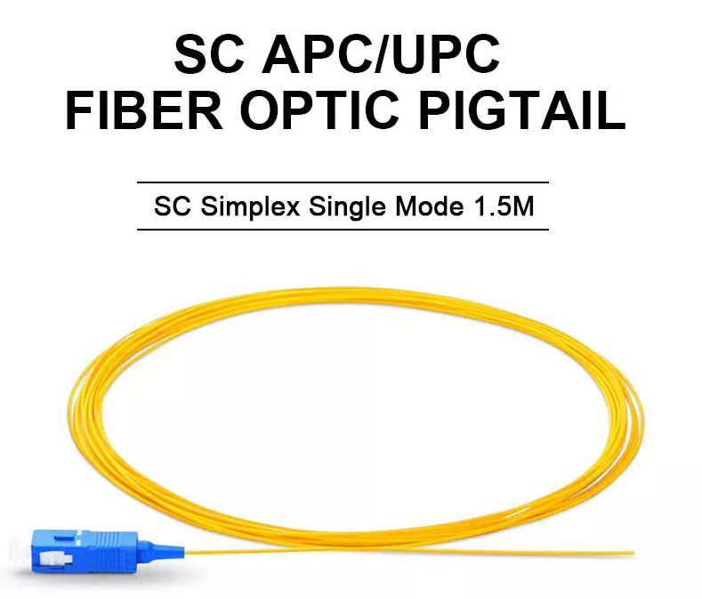 SC UPC Jumper Fiber Optical Pigtail