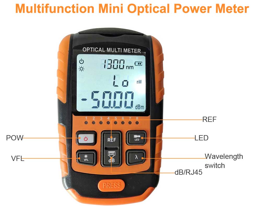 mini optical power meter