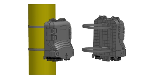 fiber splice box outdoor Wall mounted Pole mounted installation